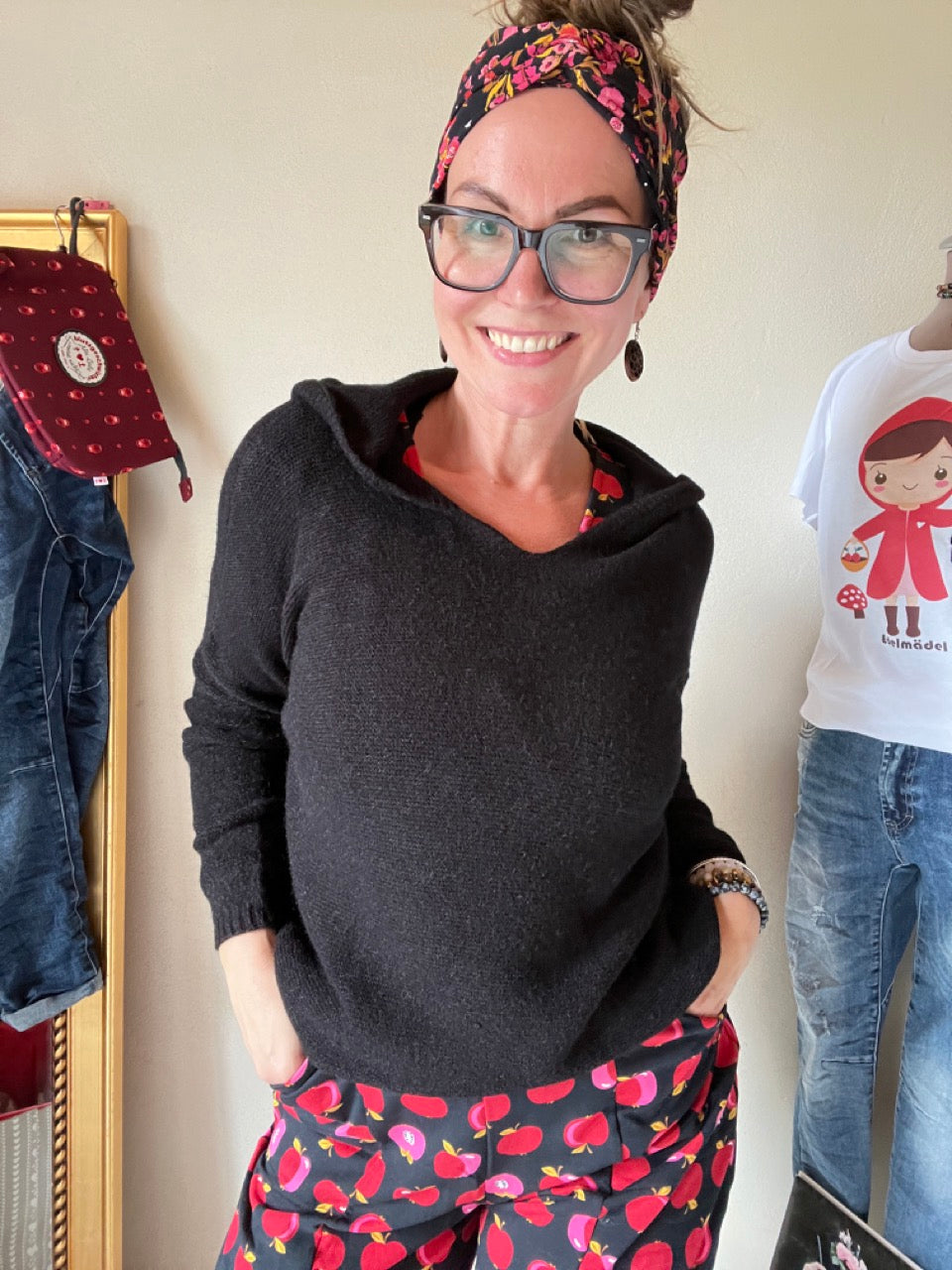 Pulli Schöne Zeit Schwarz