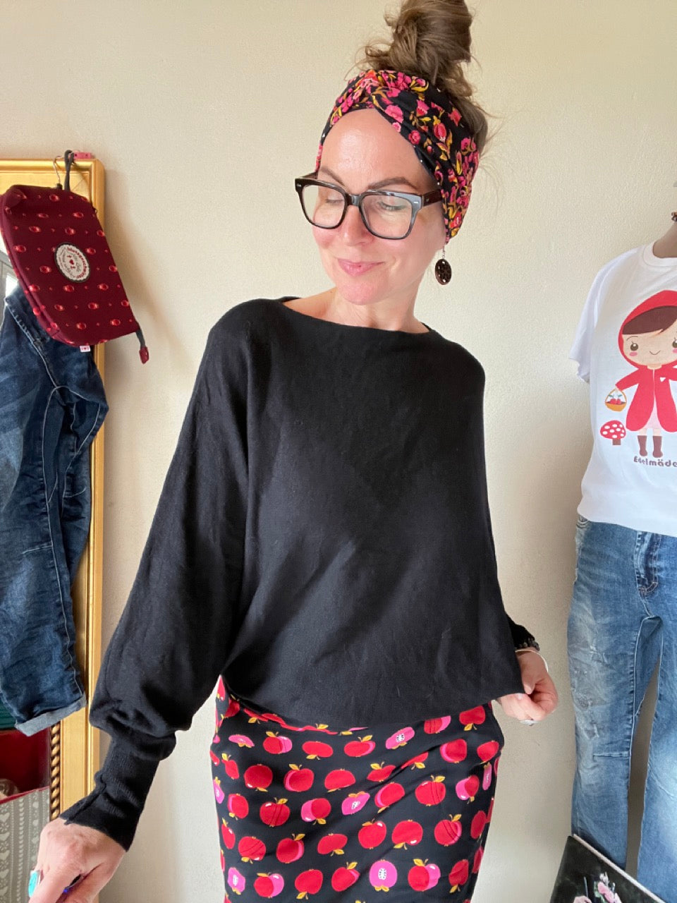 Pulli Kuschelglück Schwarz