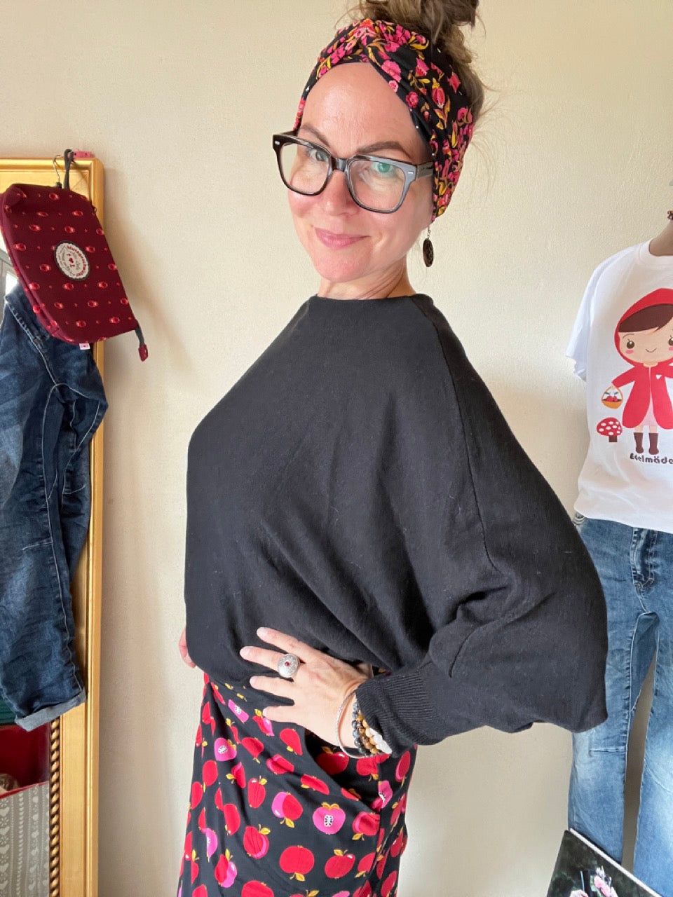 Pulli Kuschelglück Schwarz
