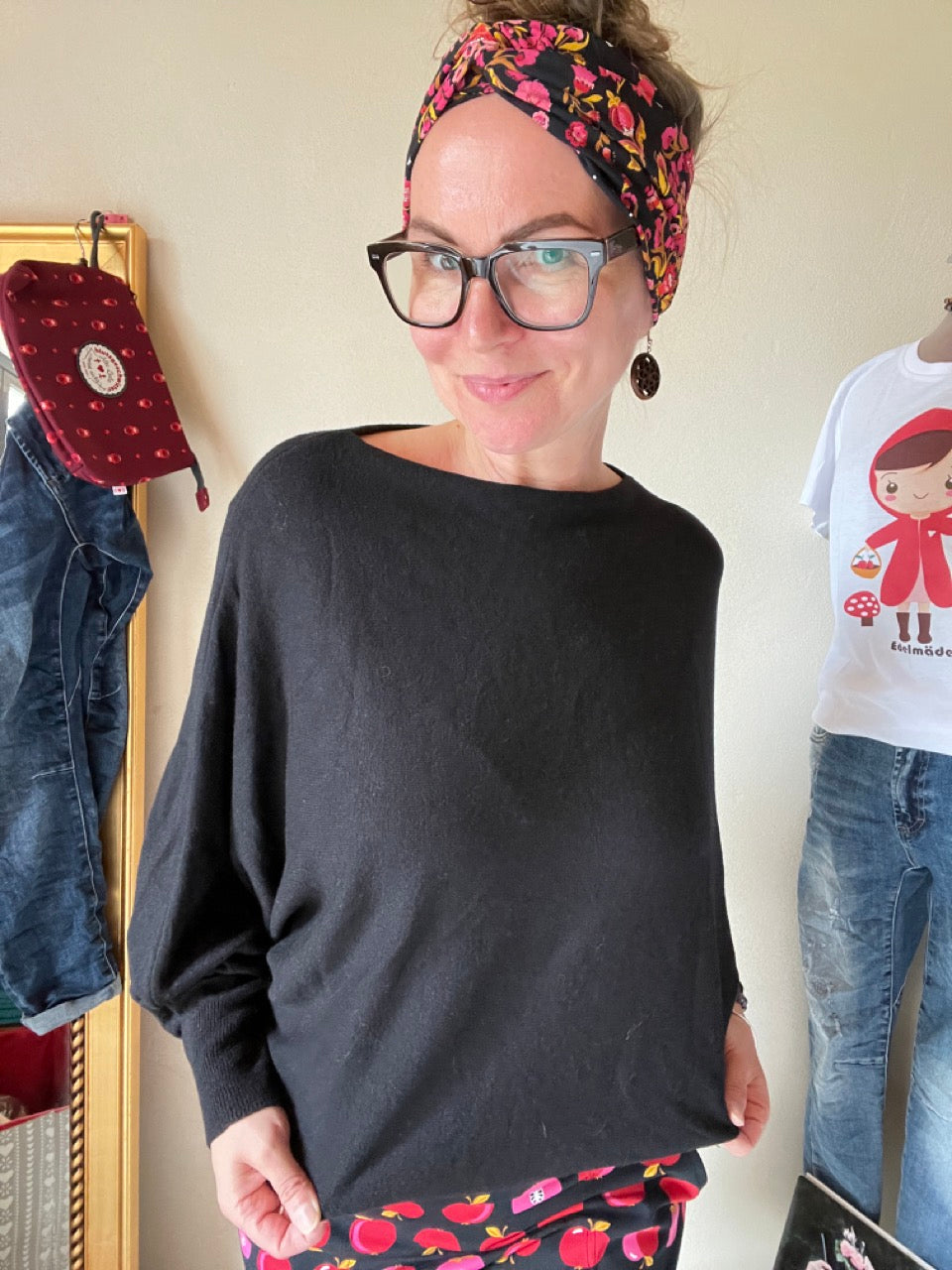 Pulli Kuschelglück Schwarz