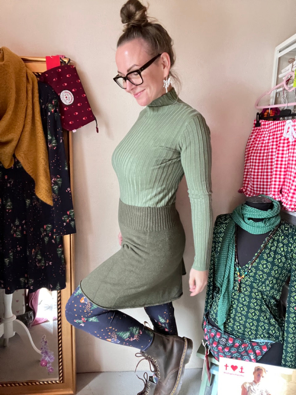 Rock Lilly Leichtigkeit Olive Grün BESTSELLER