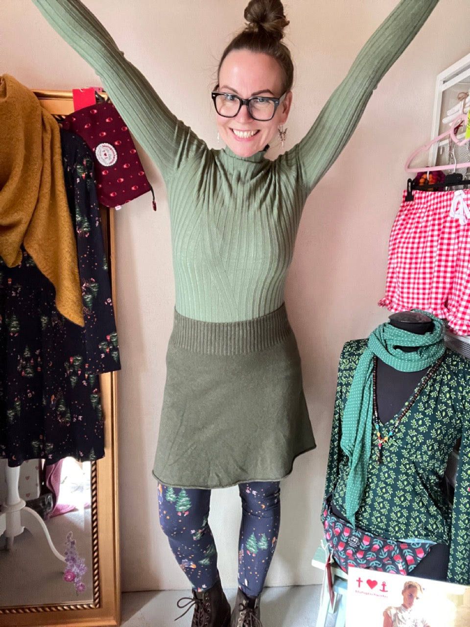 Rock Lilly Leichtigkeit Olive Grün BESTSELLER