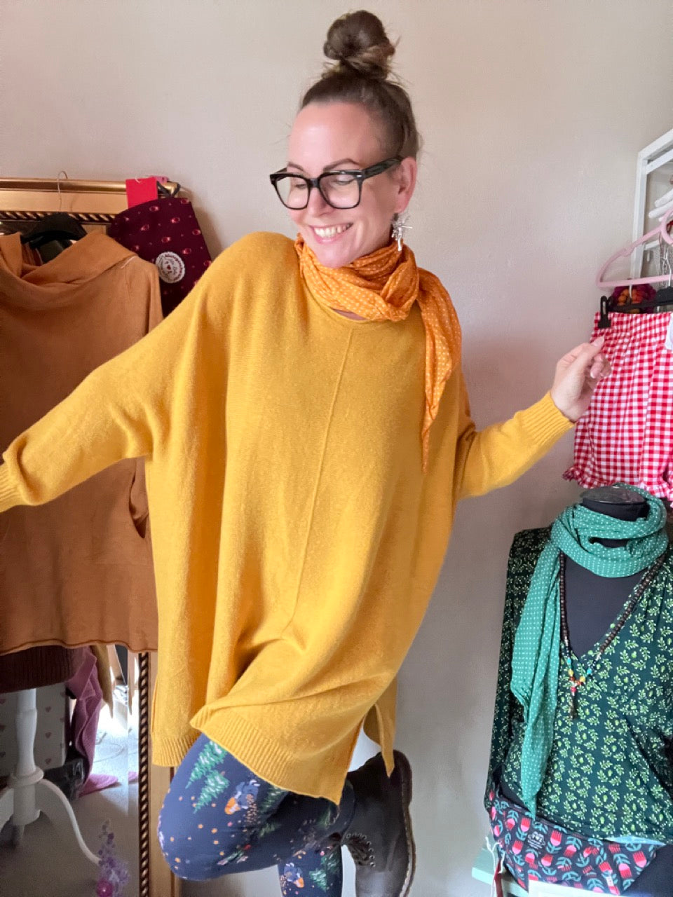 Pulli Me Time Senfgelb