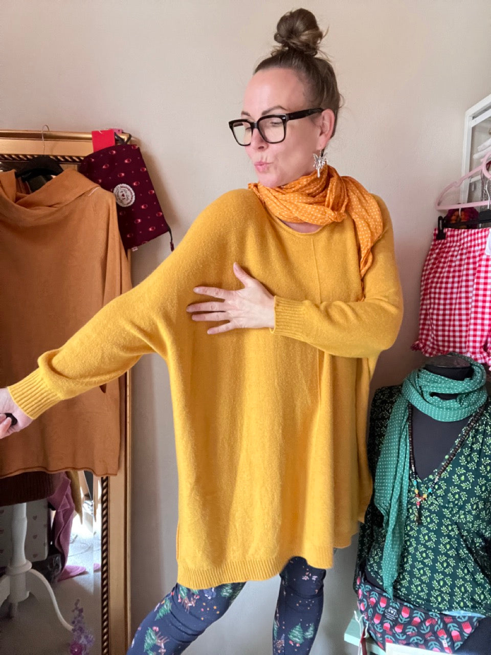 Pulli Me Time Senfgelb