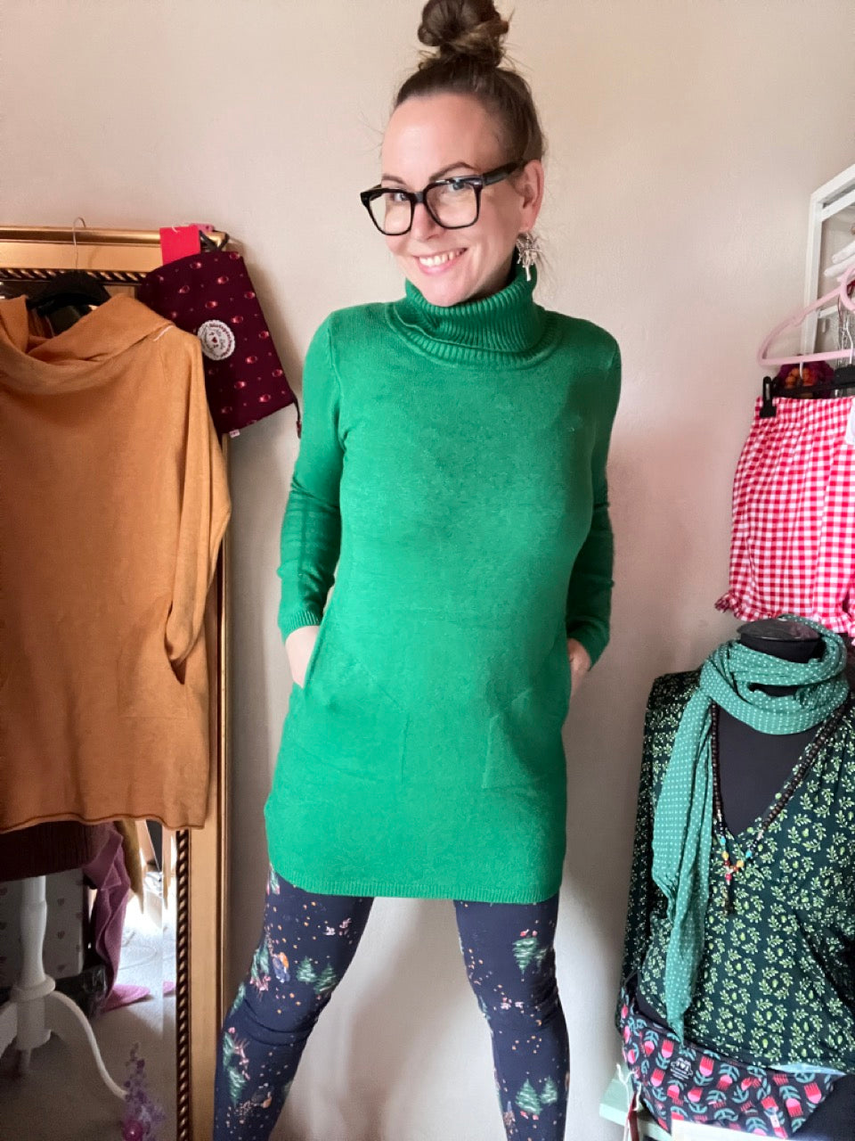 Kleid Herrlich weich Grün