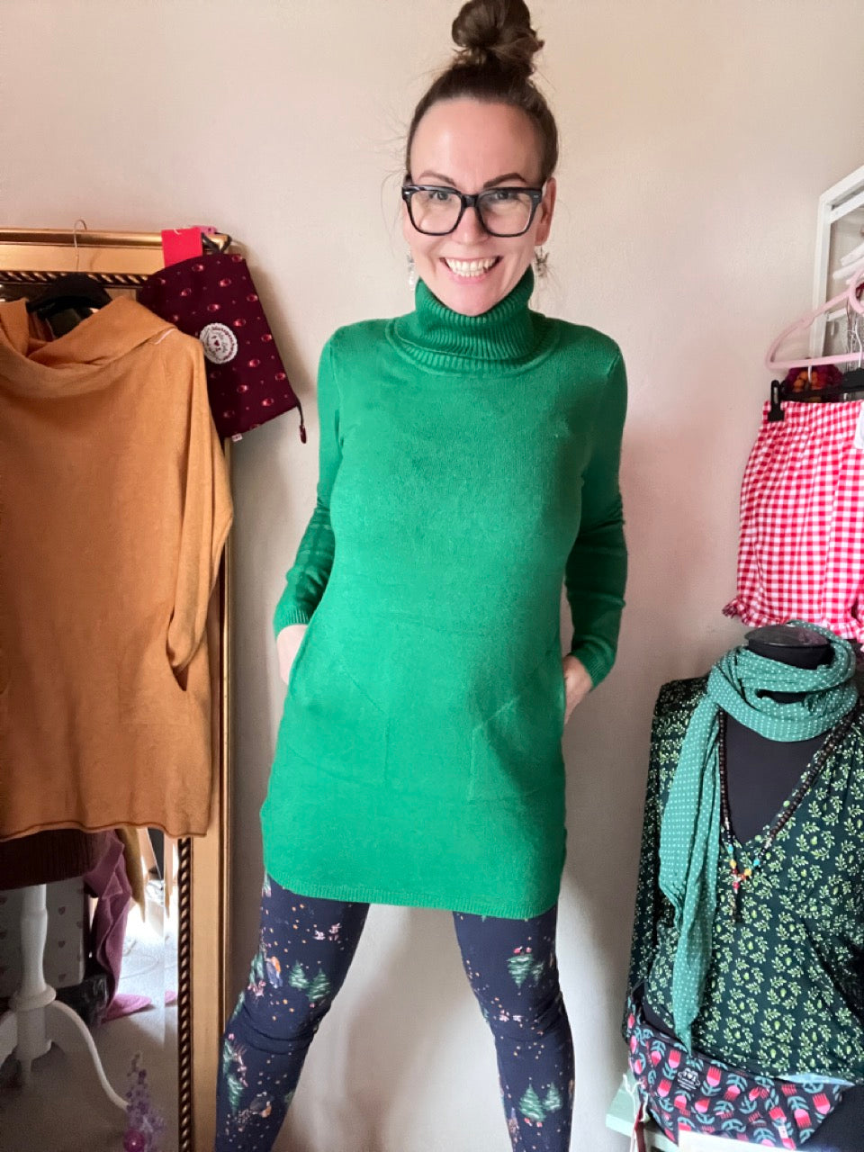 Kleid Herrlich weich Grün