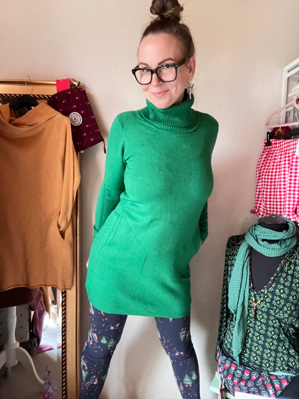 Kleid Herrlich weich Grün