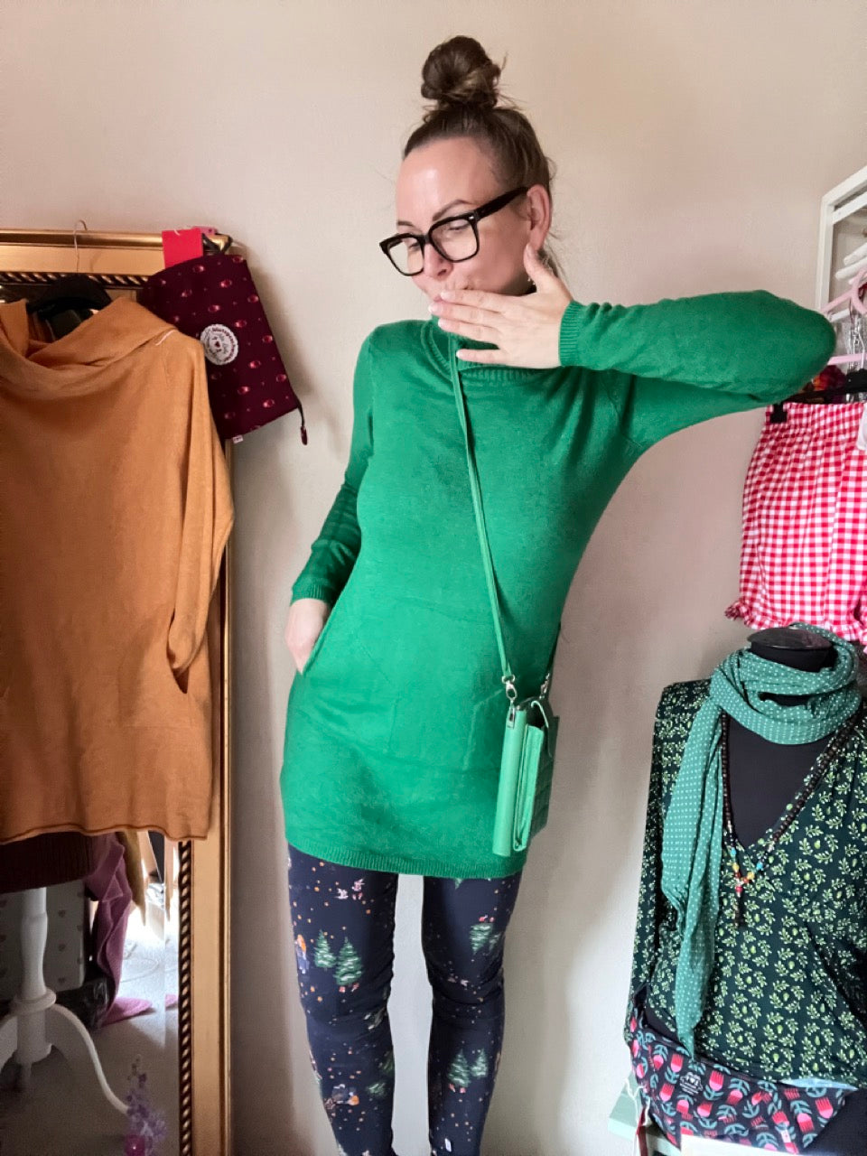 Kleid Herrlich weich Grün