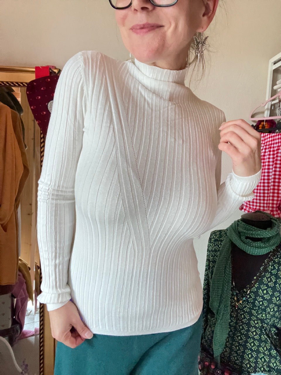 Pulli Sinja Wollweiß