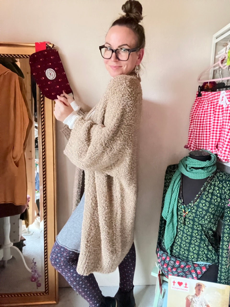 Strickjacke Lara Cappuccino