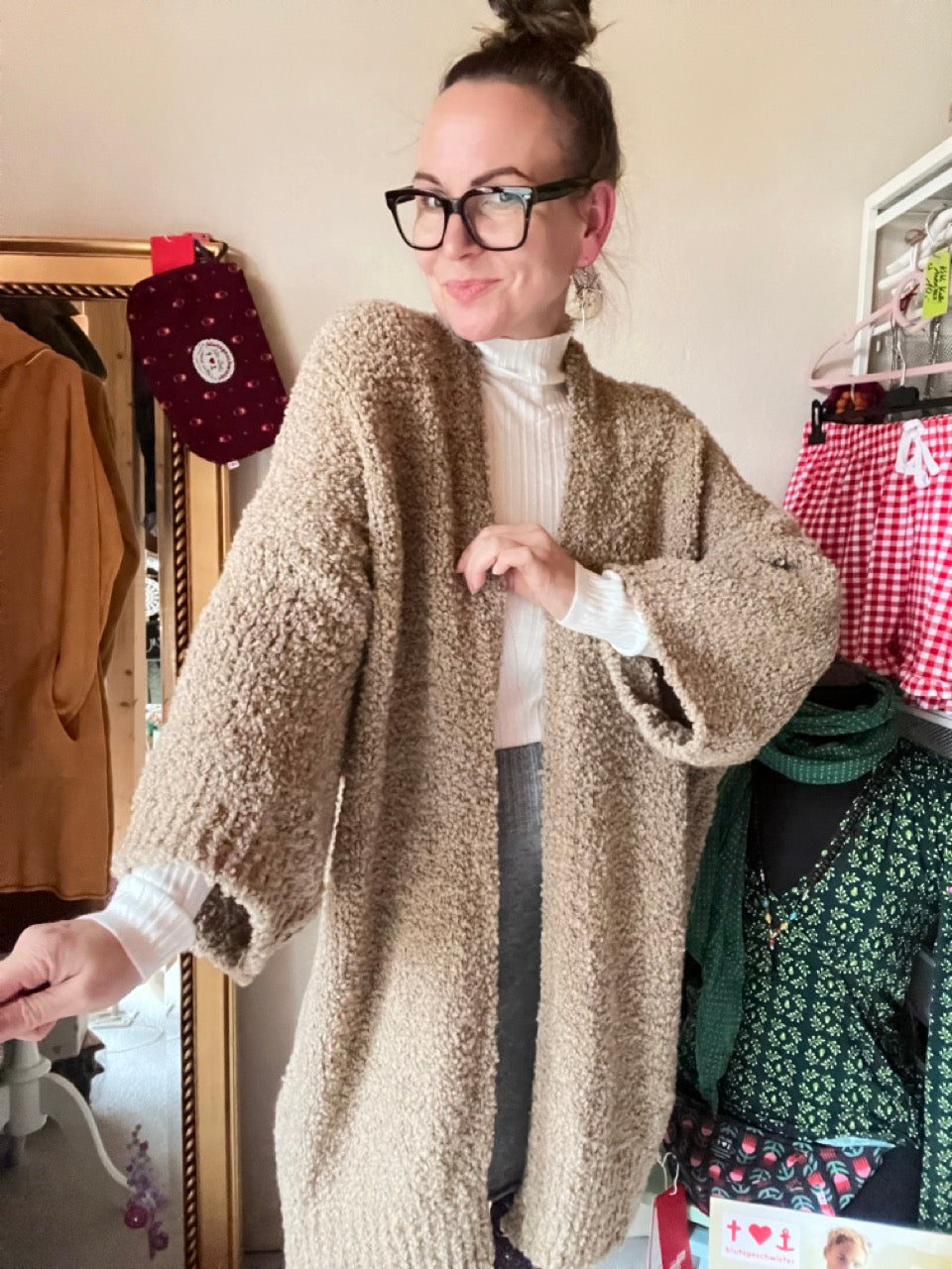 Strickjacke Lara Cappuccino