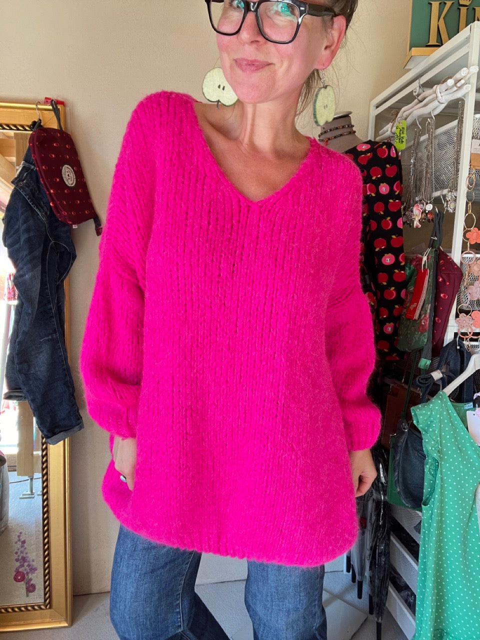 Strickpullover Loreley Pink