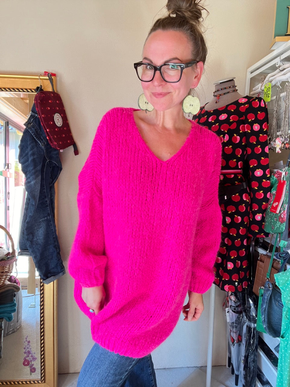 Strickpullover Loreley Pink