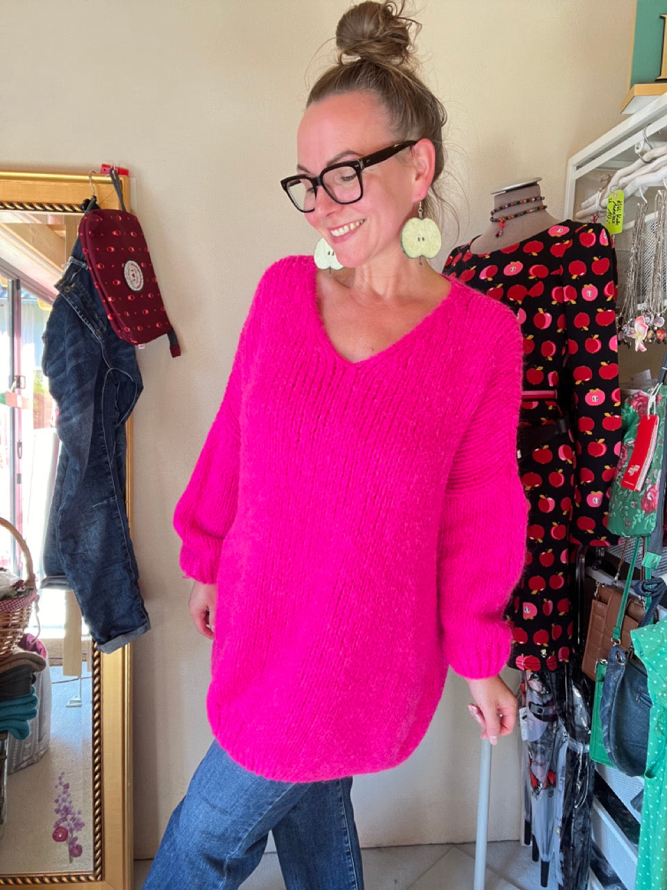 Strickpullover Loreley Pink