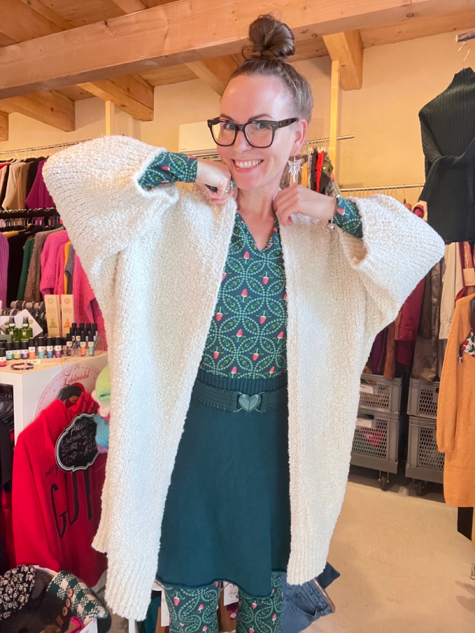 Strickjacke Lara Cream