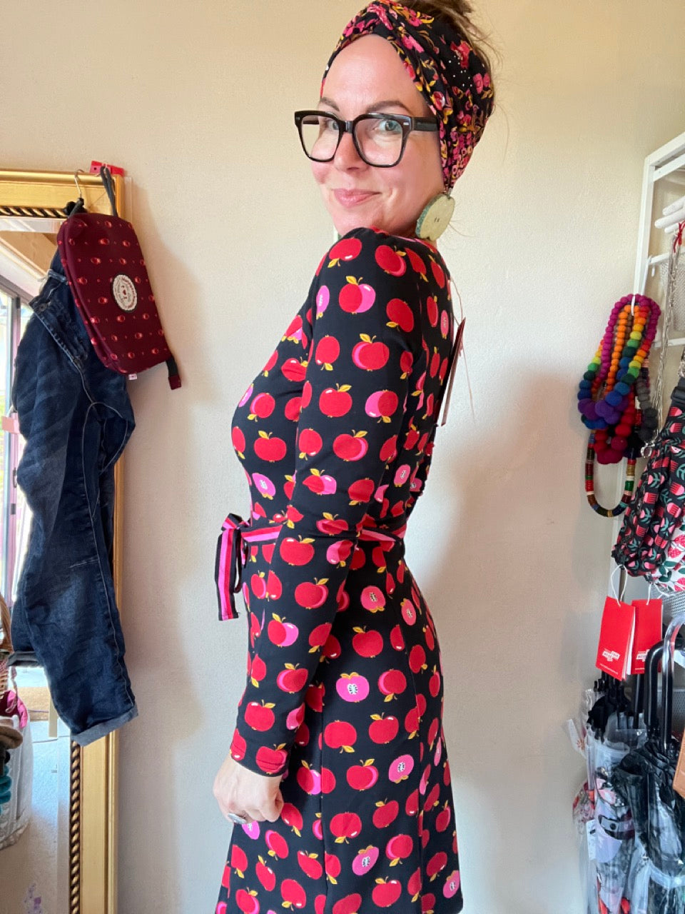 Kleid Apfelbäckchen Schwarz