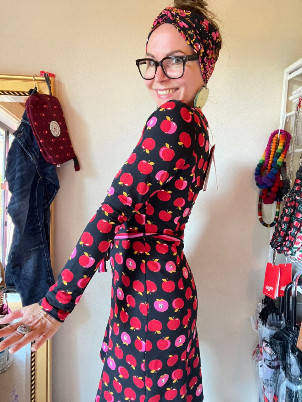 Kleid Apfelbäckchen Schwarz
