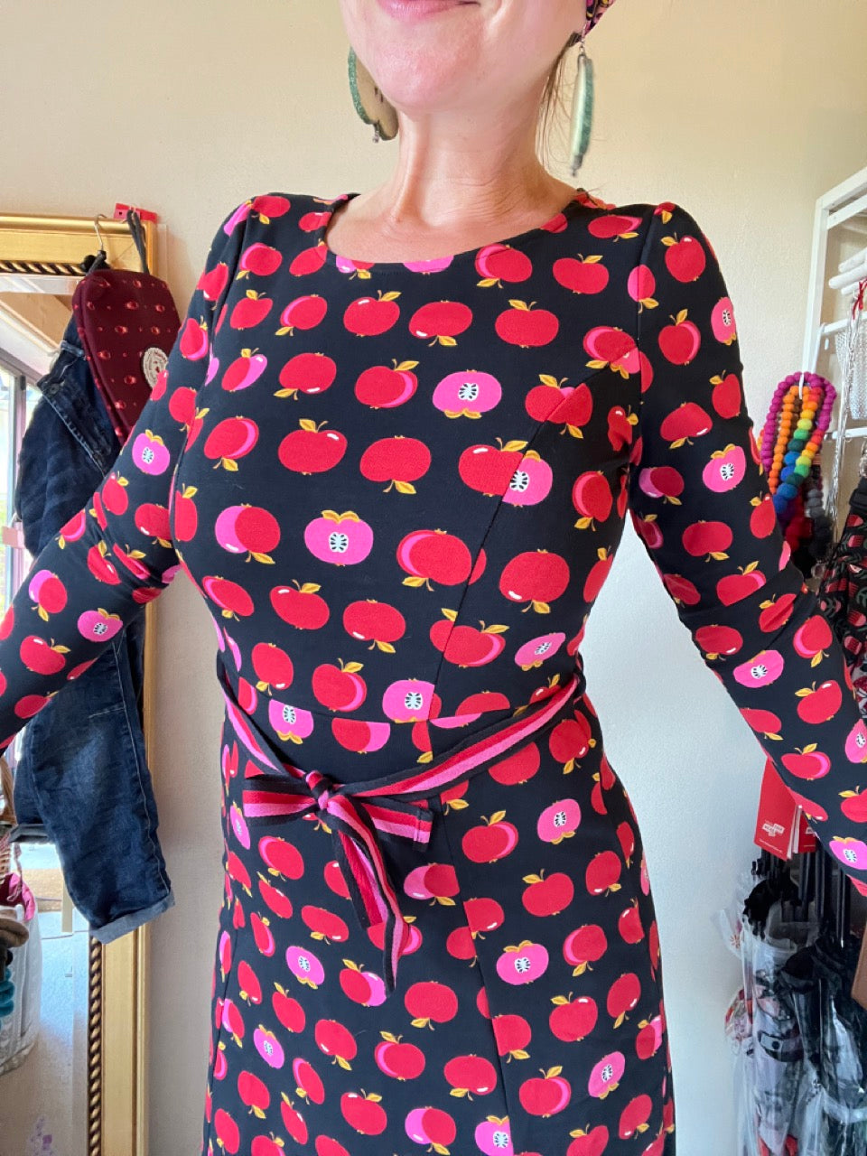 Kleid Apfelbäckchen Schwarz