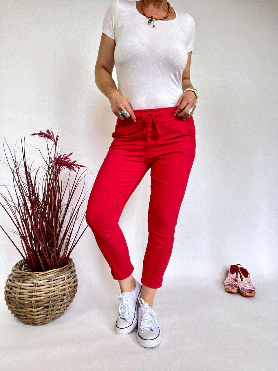 Jogpants Nice Style Rot