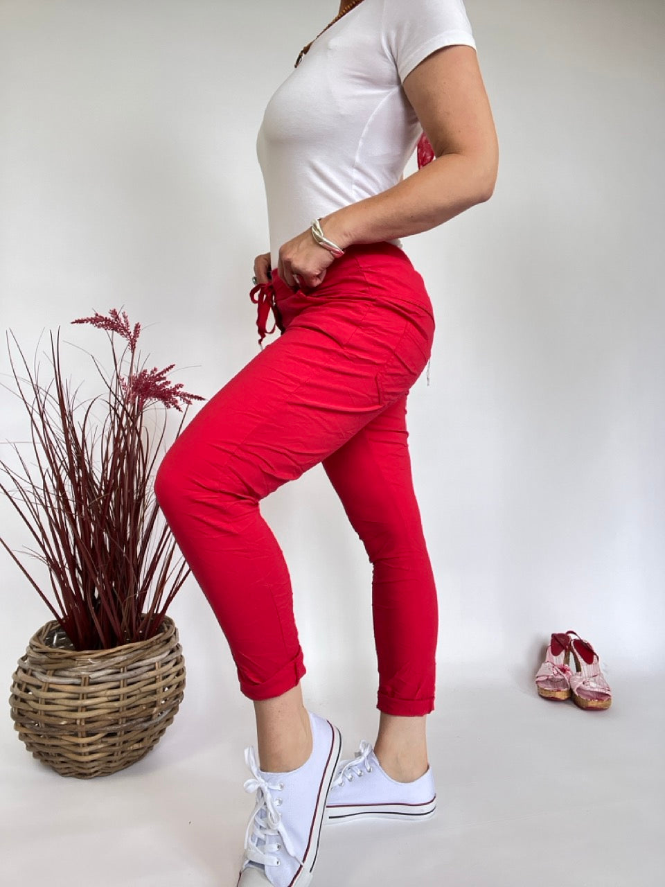 Jogpants Nice Style Rot