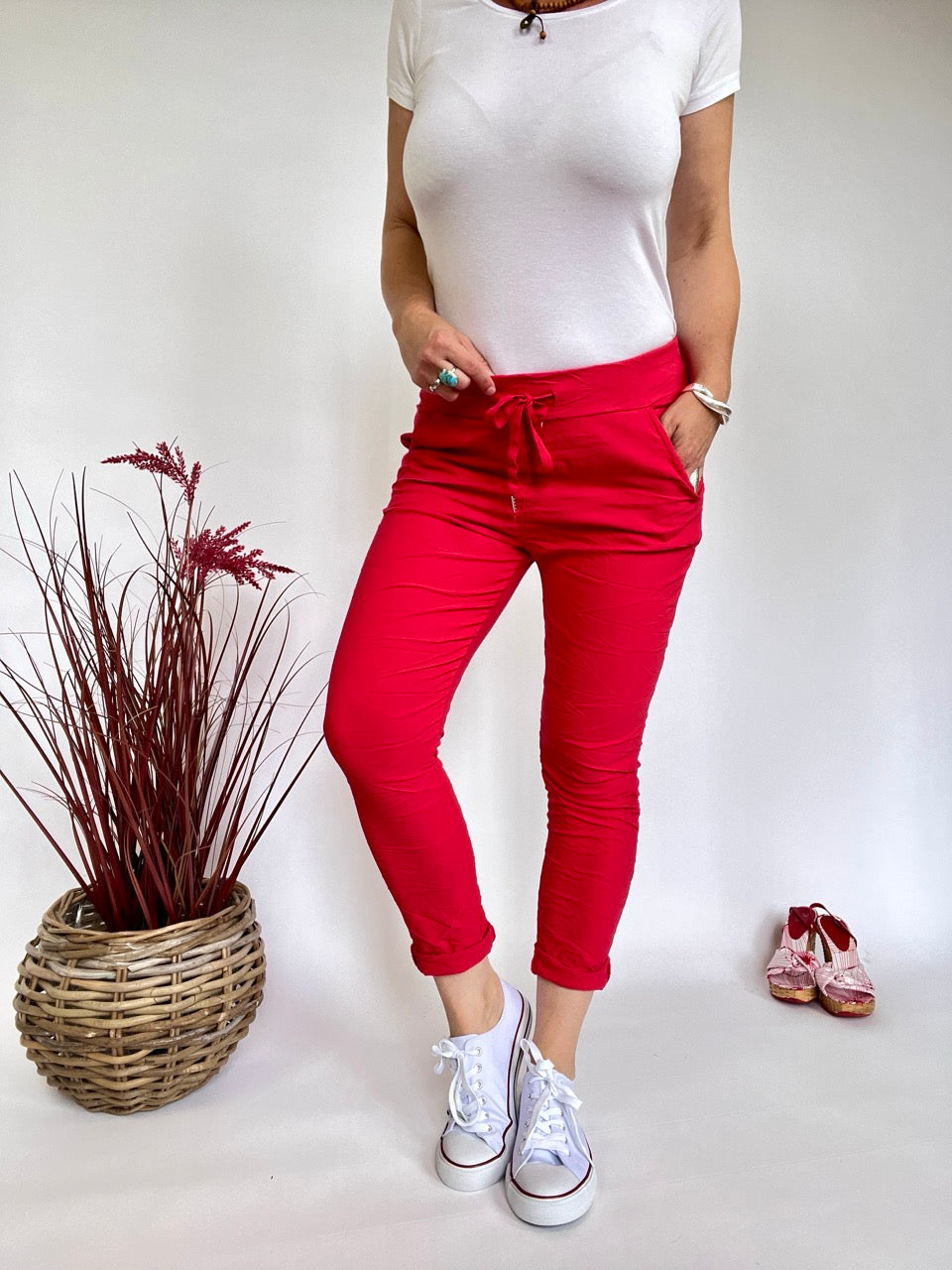Jogpants Nice Style Rot