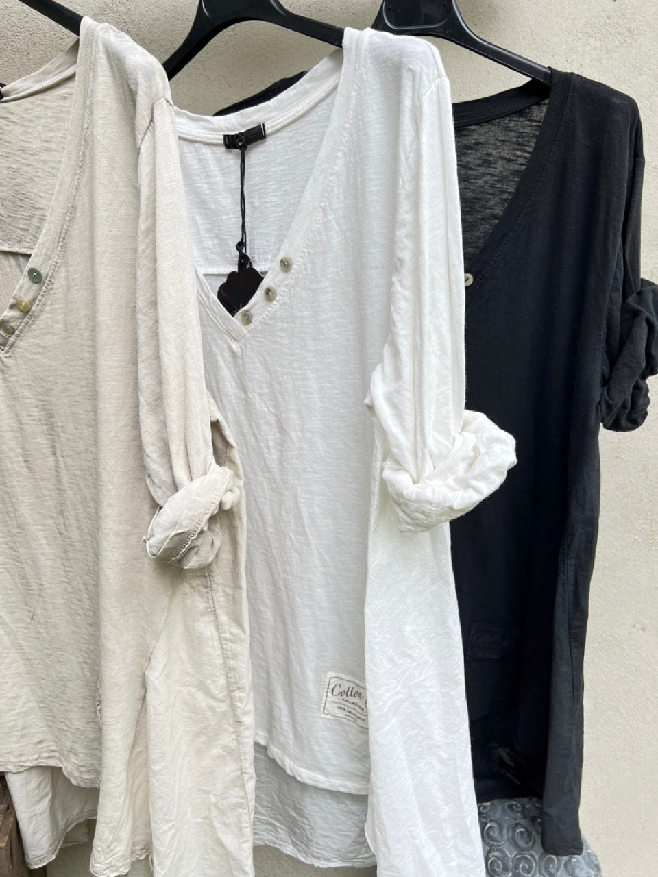 Langarm Shirt Hilda in verschiedenen Farben