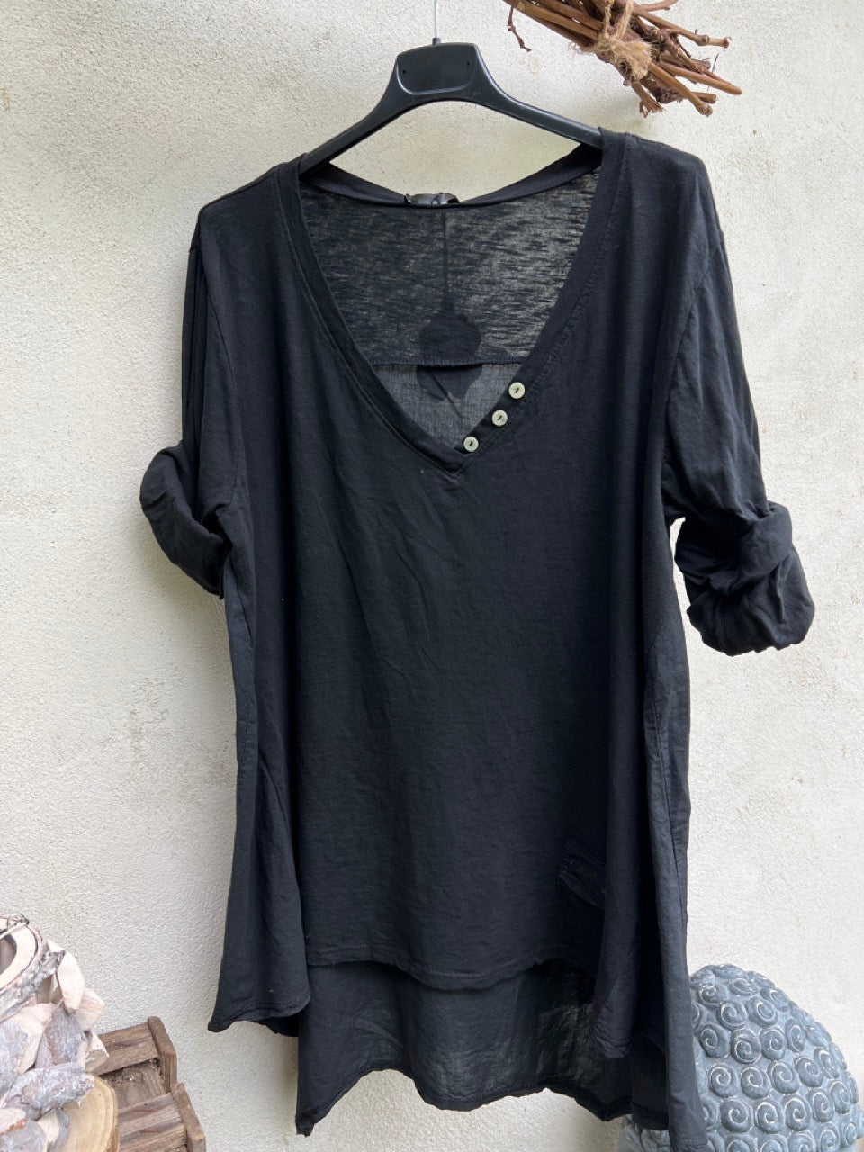 Langarm Shirt Hilda in verschiedenen Farben