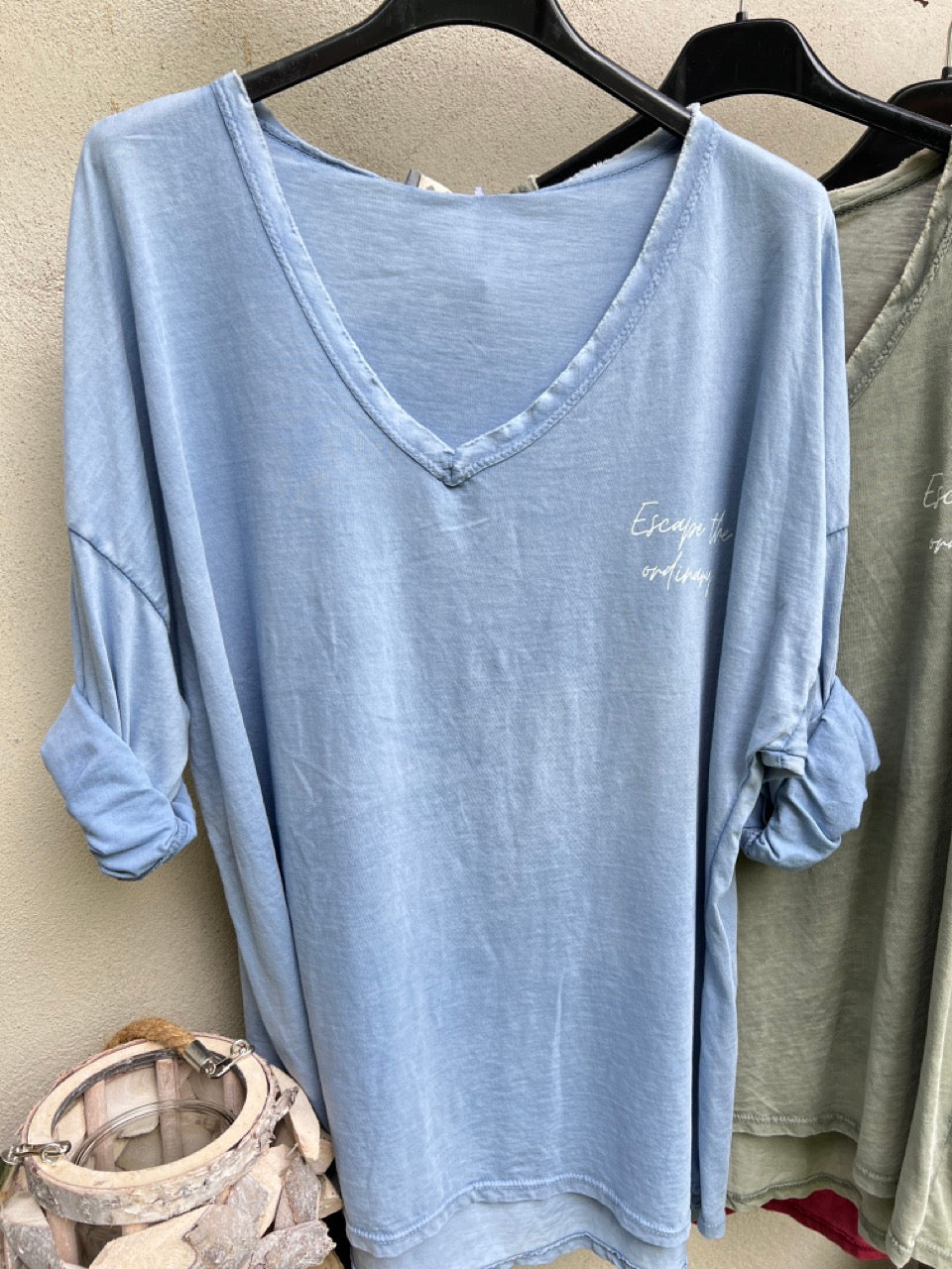 Langarm Shirt Greta in verschiedenen Farben
