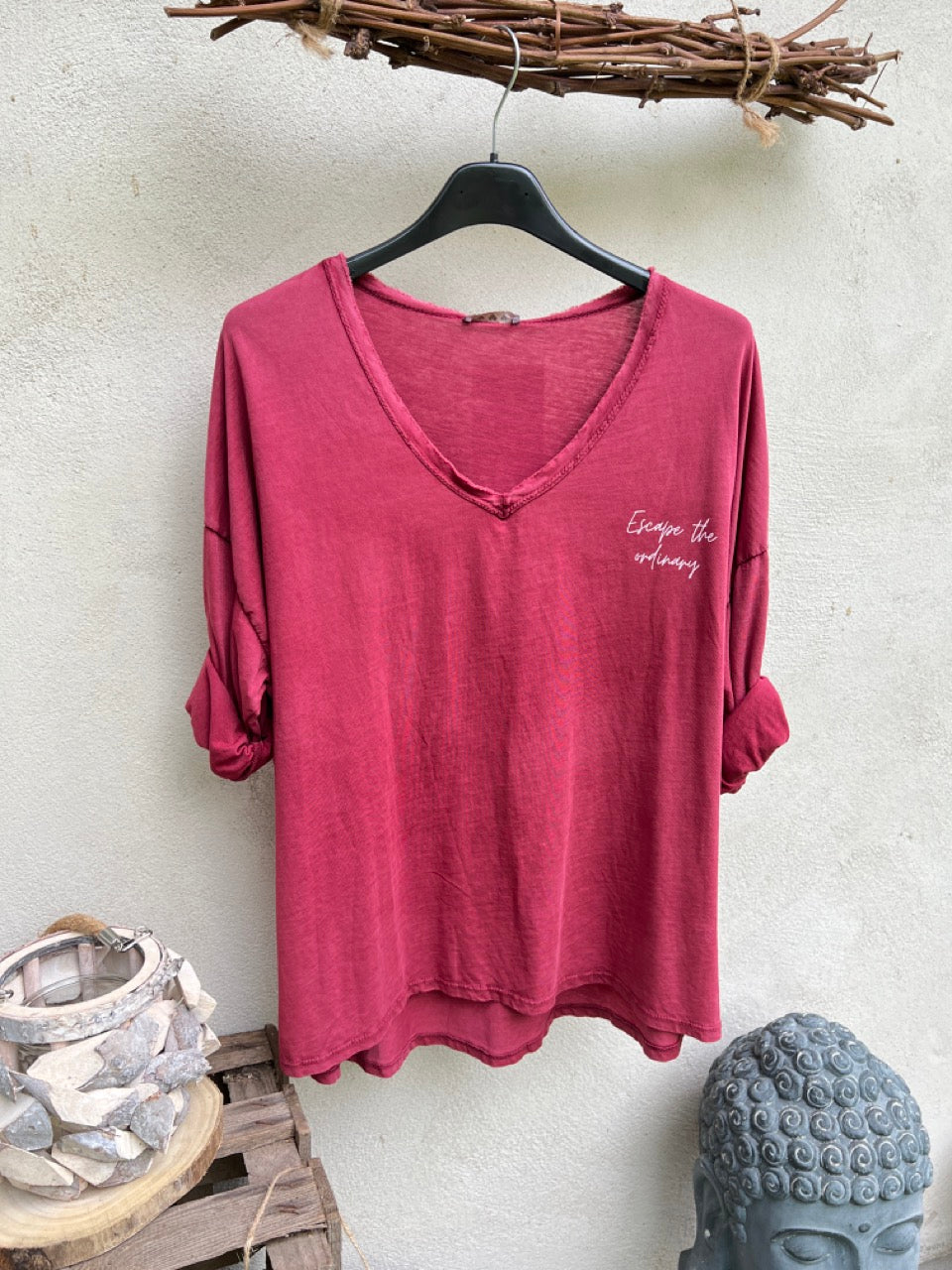 Langarm Shirt Greta in verschiedenen Farben