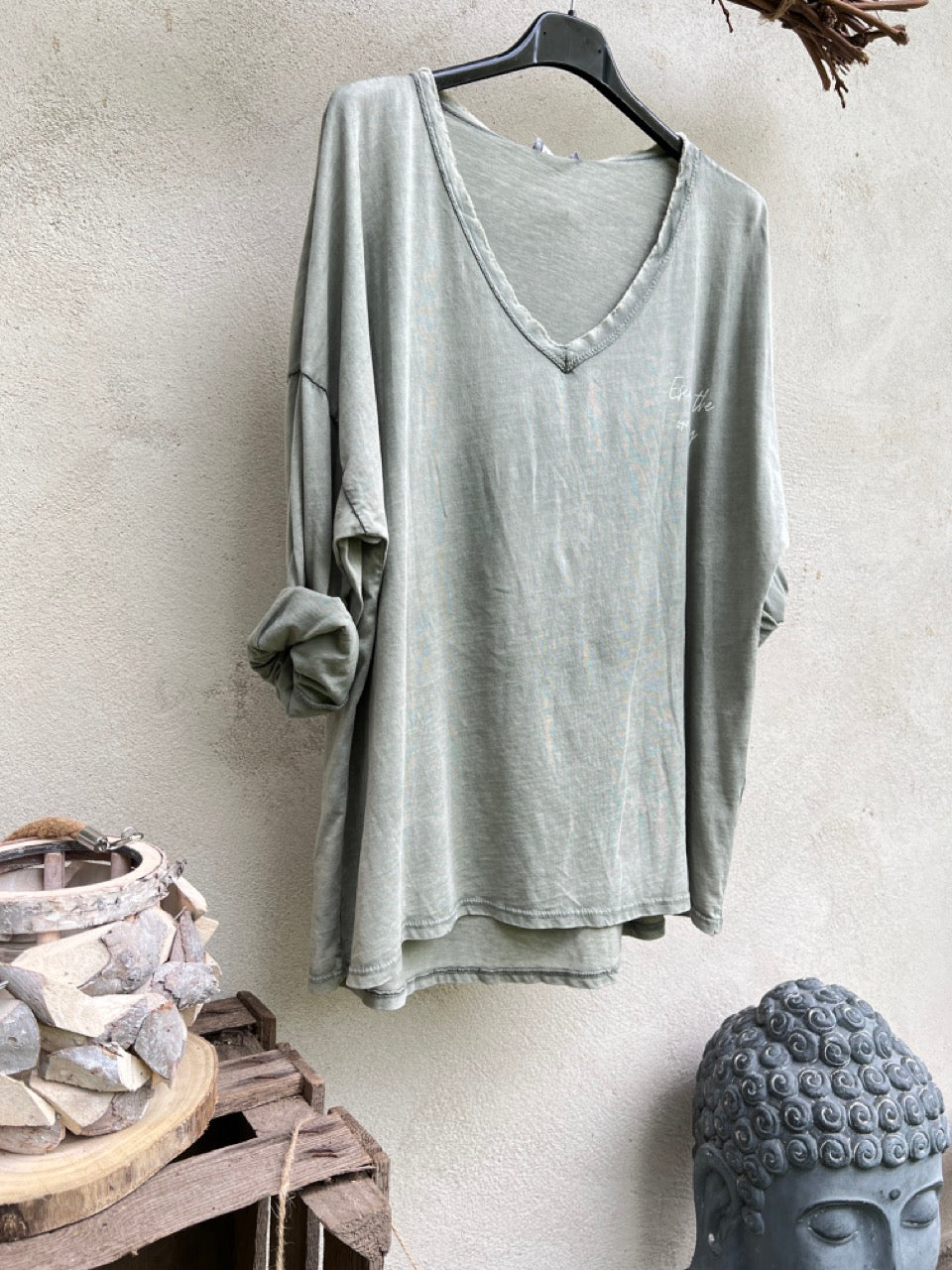 Langarm Shirt Greta in verschiedenen Farben