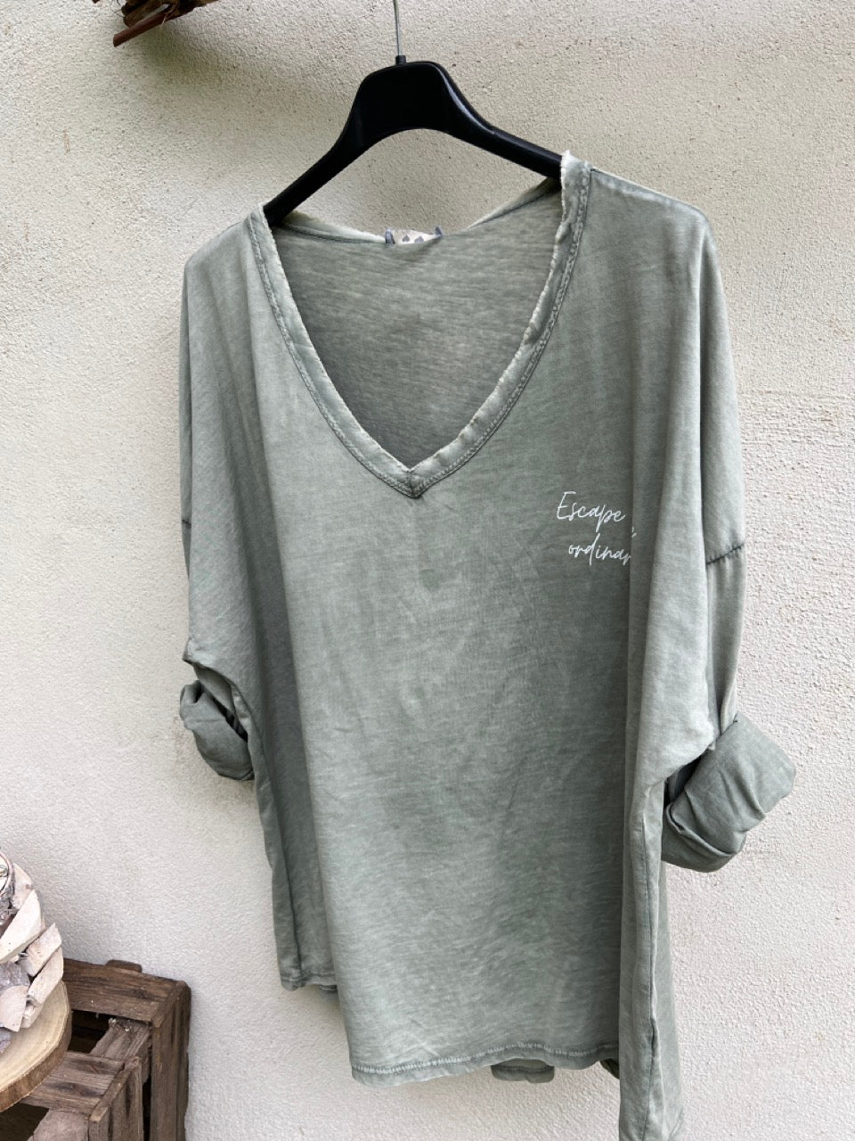 Langarm Shirt Greta in verschiedenen Farben