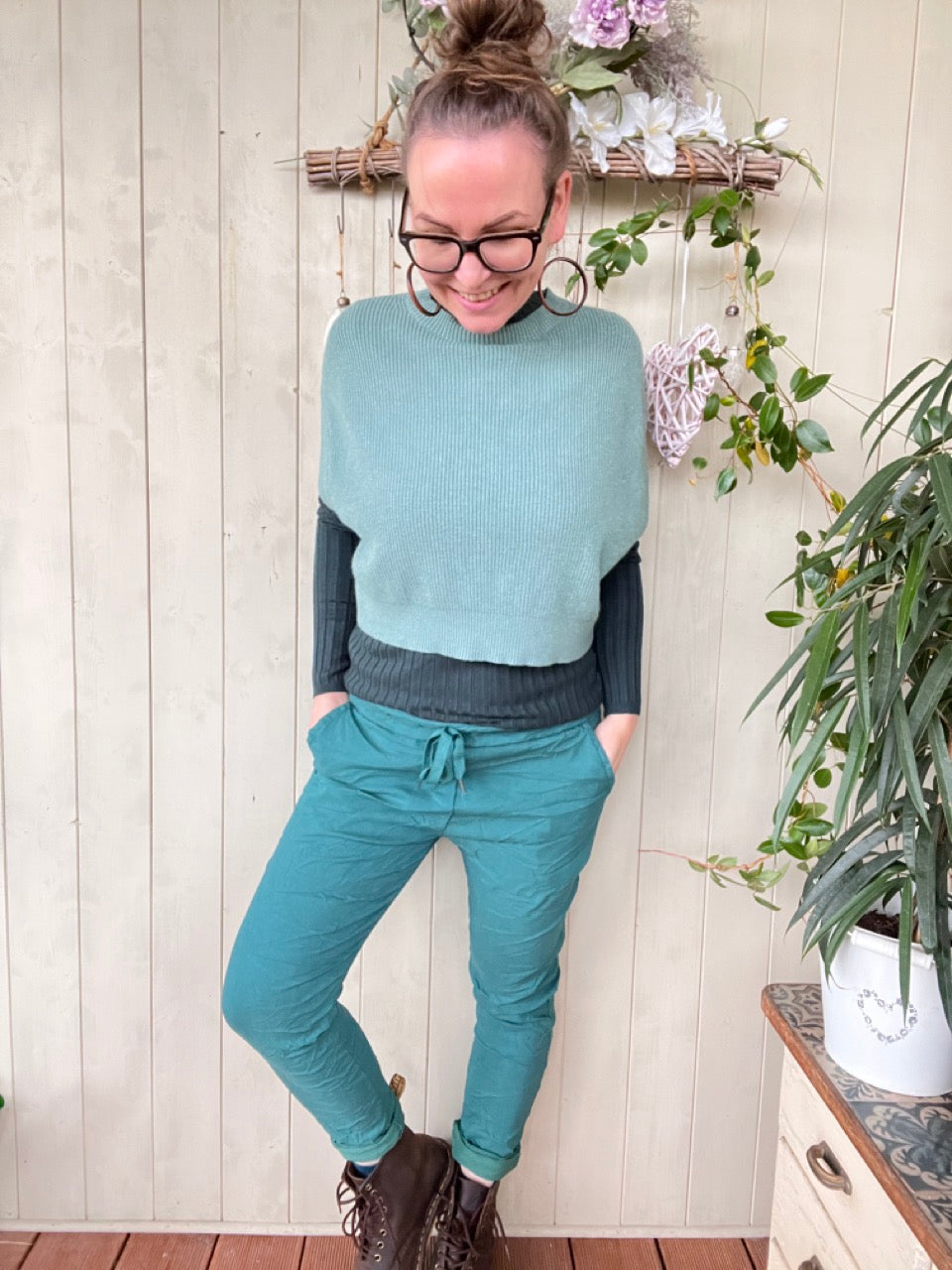 Jogpants Nice Style Petrol
