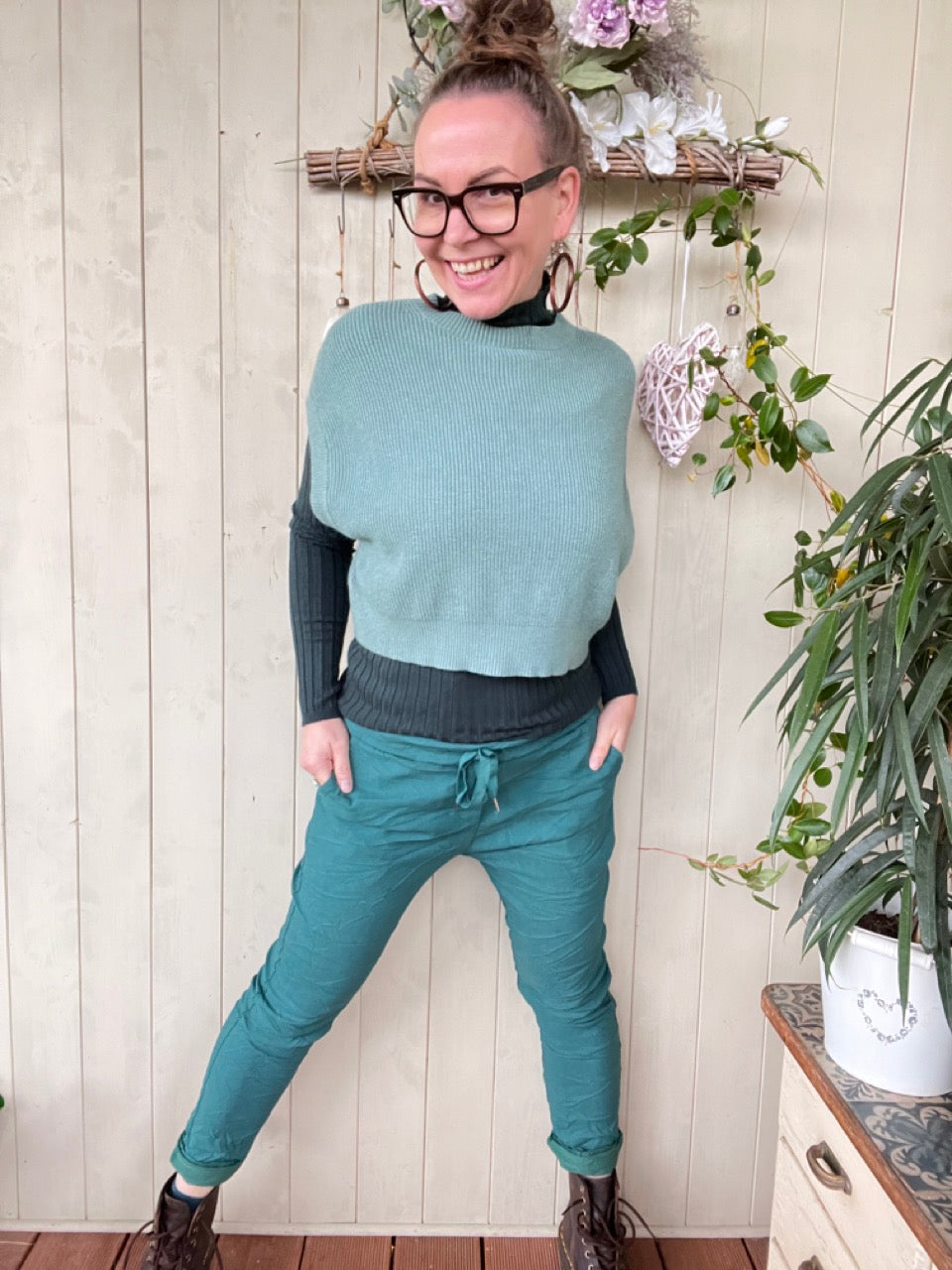 Jogpants Nice Style Petrol