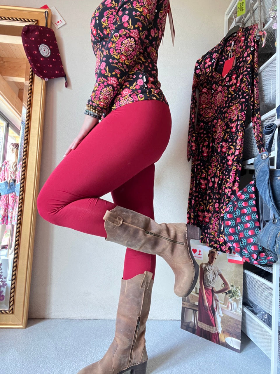 Leggings lovely Legs Rot
