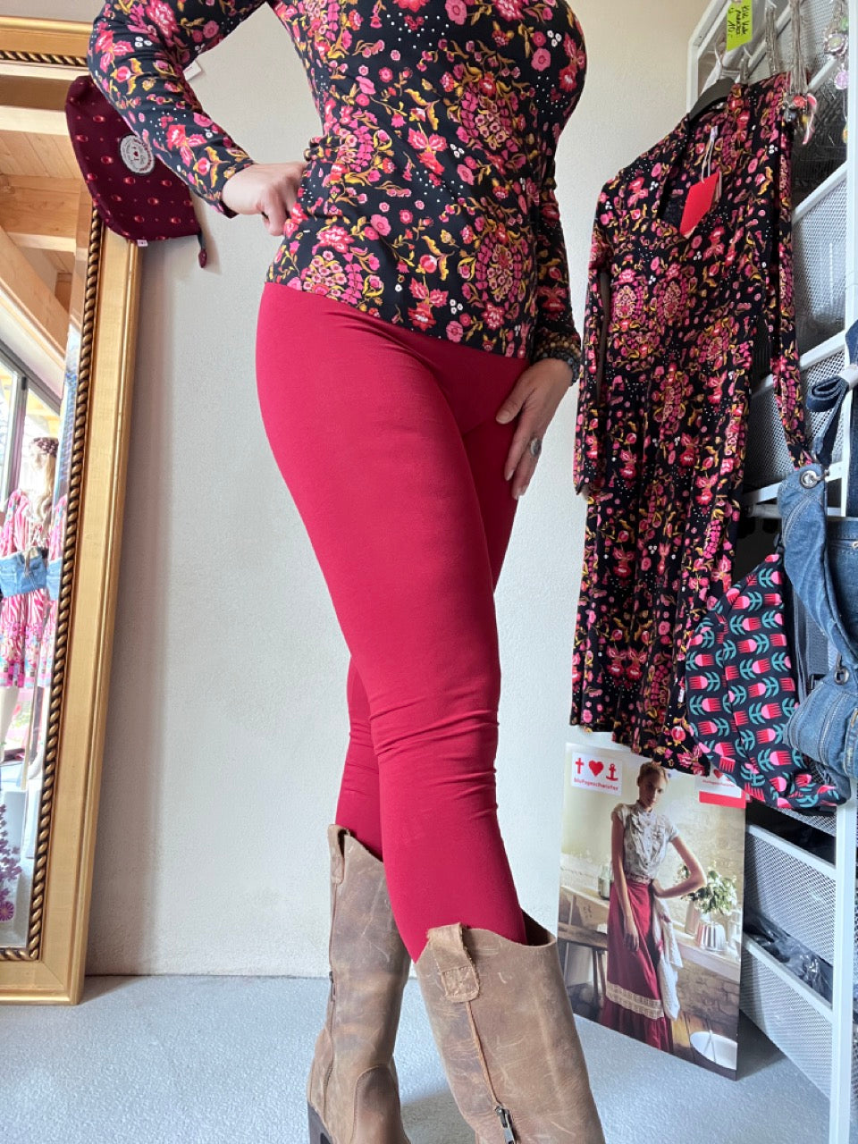 Leggings lovely Legs Rot