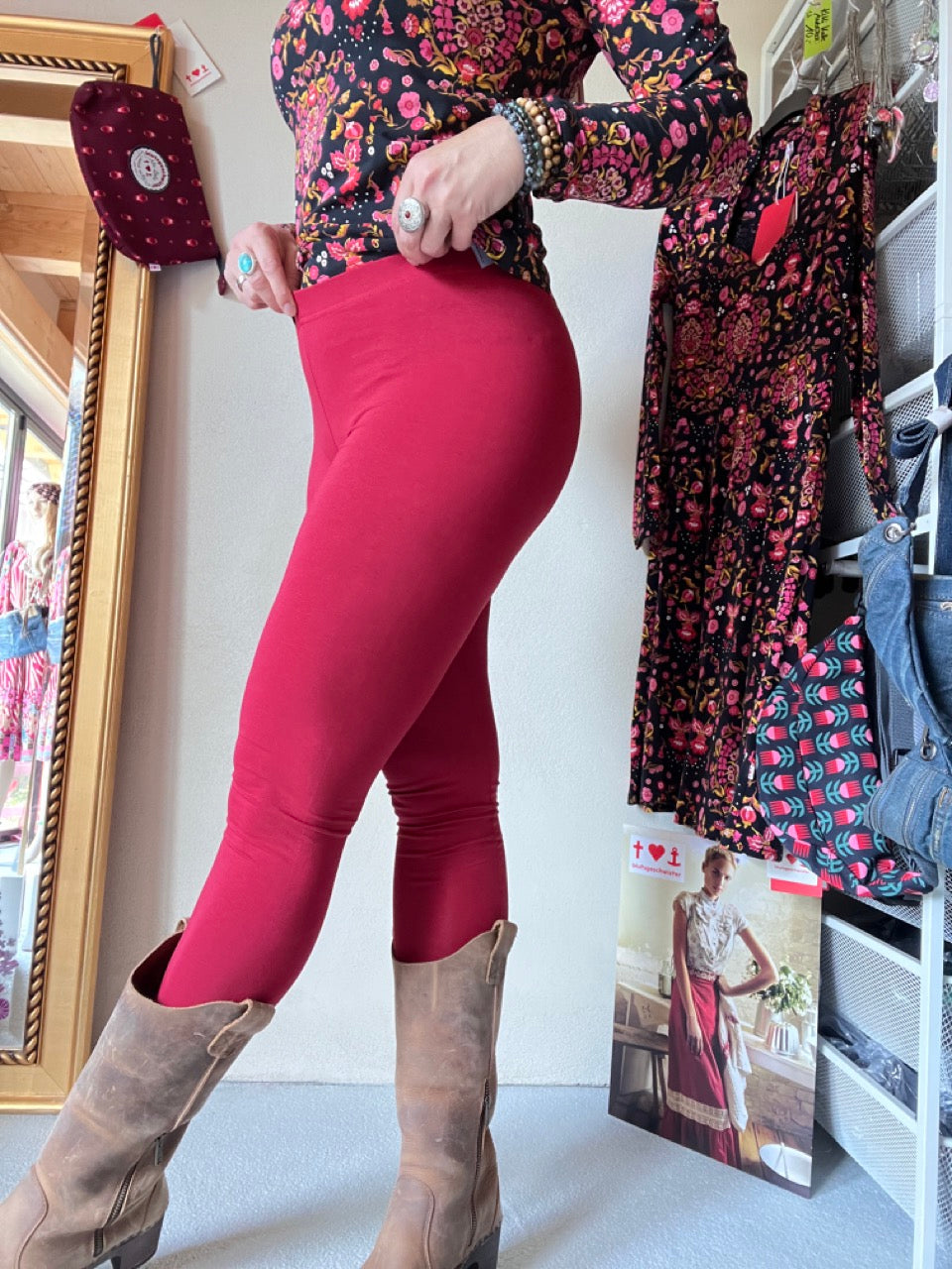 Leggings lovely Legs Rot