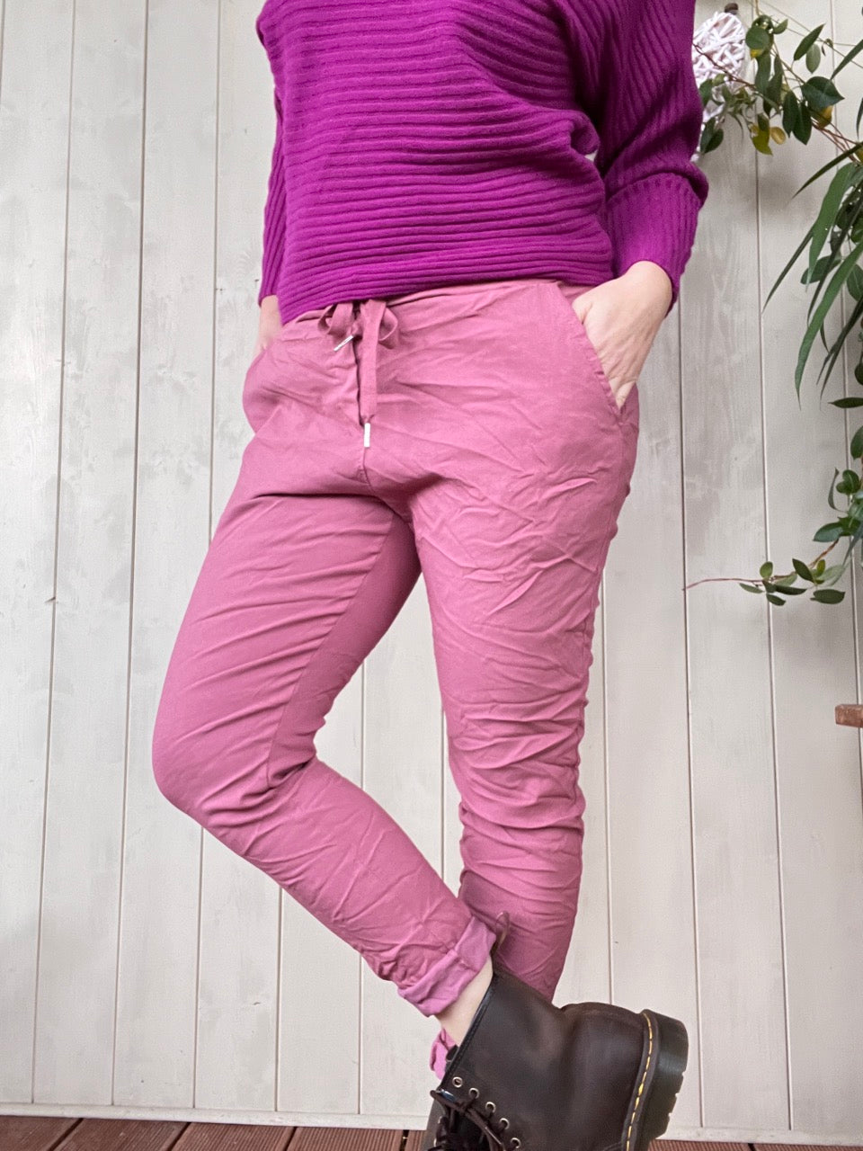 Jogpants Nice Style Beere