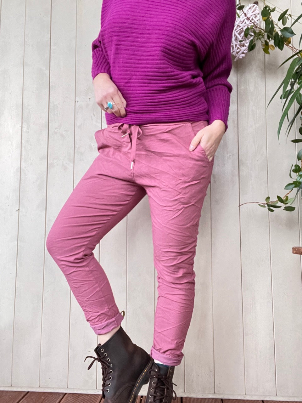 Jogpants Nice Style Beere