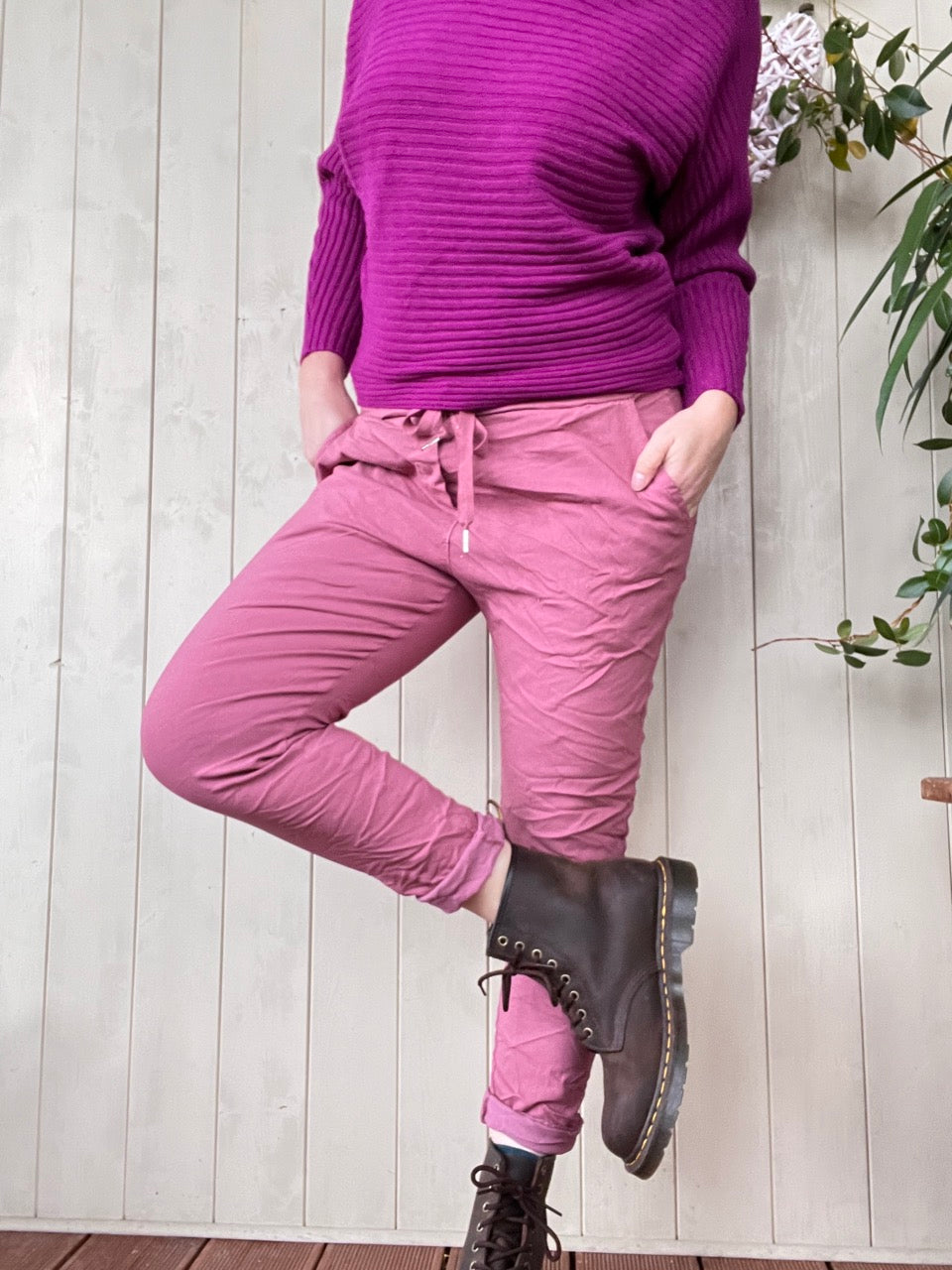 Jogpants Nice Style Beere
