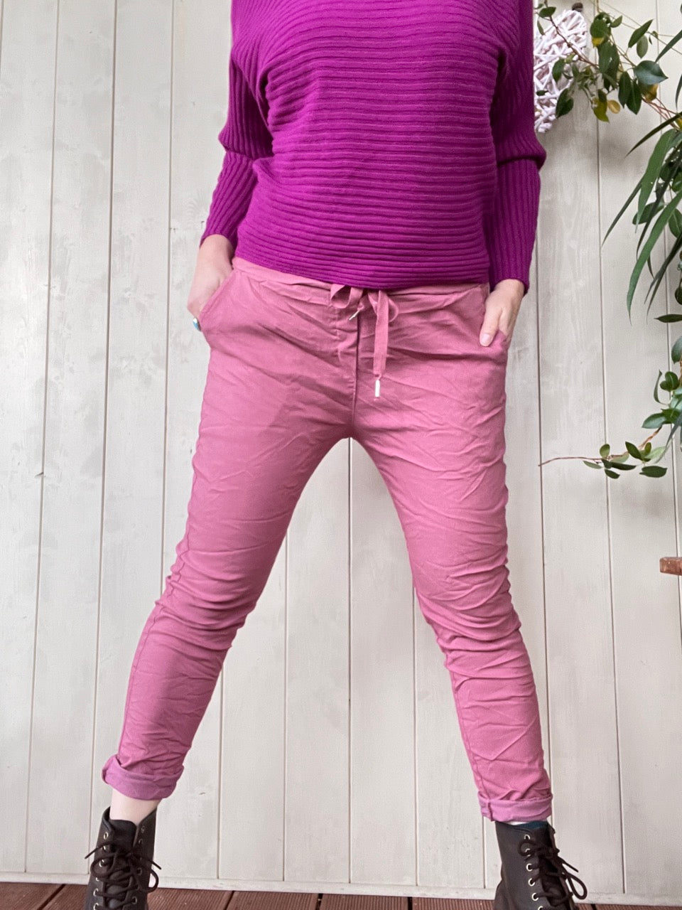 Jogpants Nice Style Beere