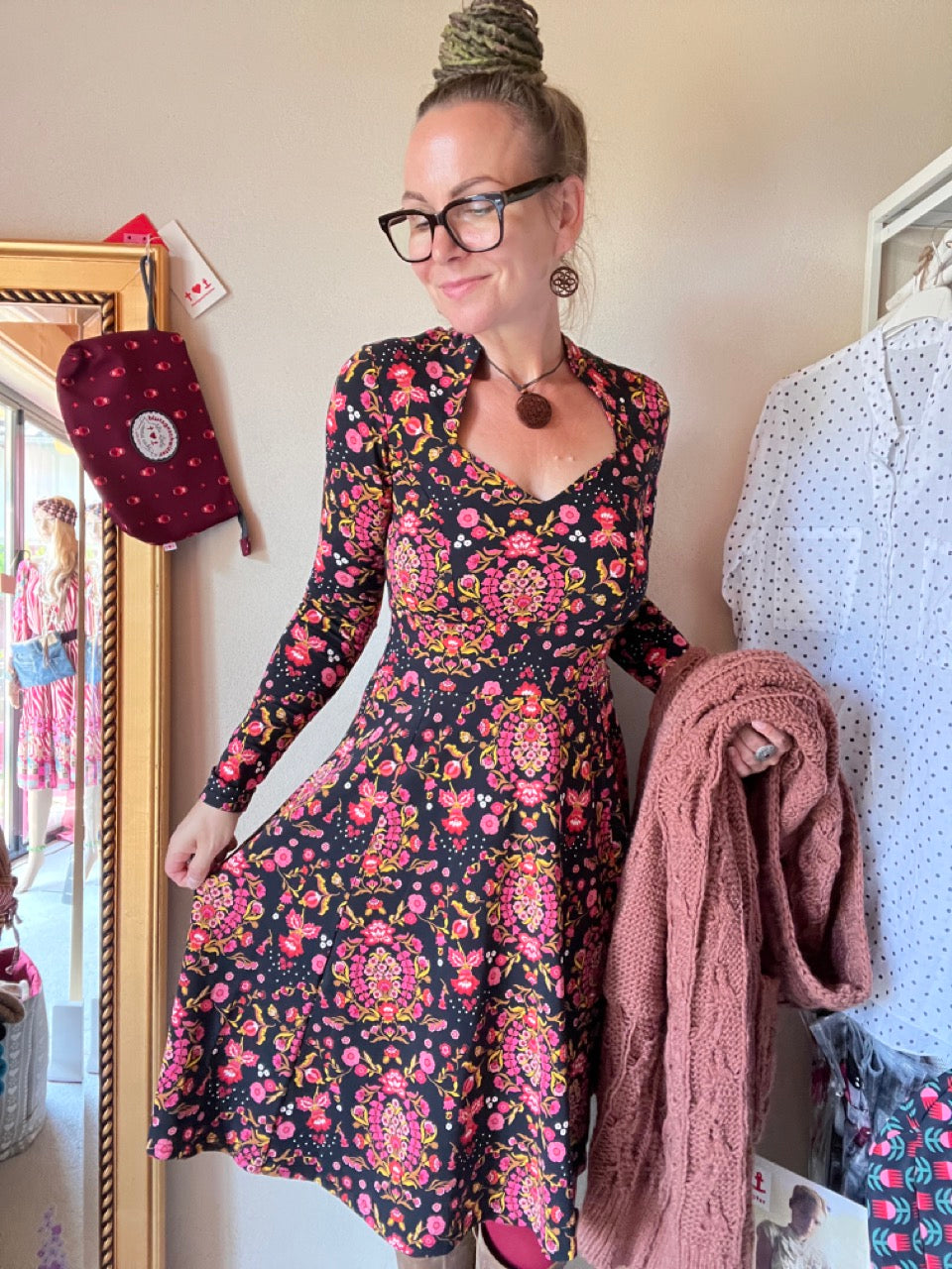 Kleid Magic Girl Schwarz