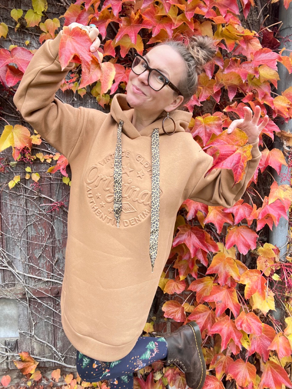 Kleid Tilda Milchkaffee