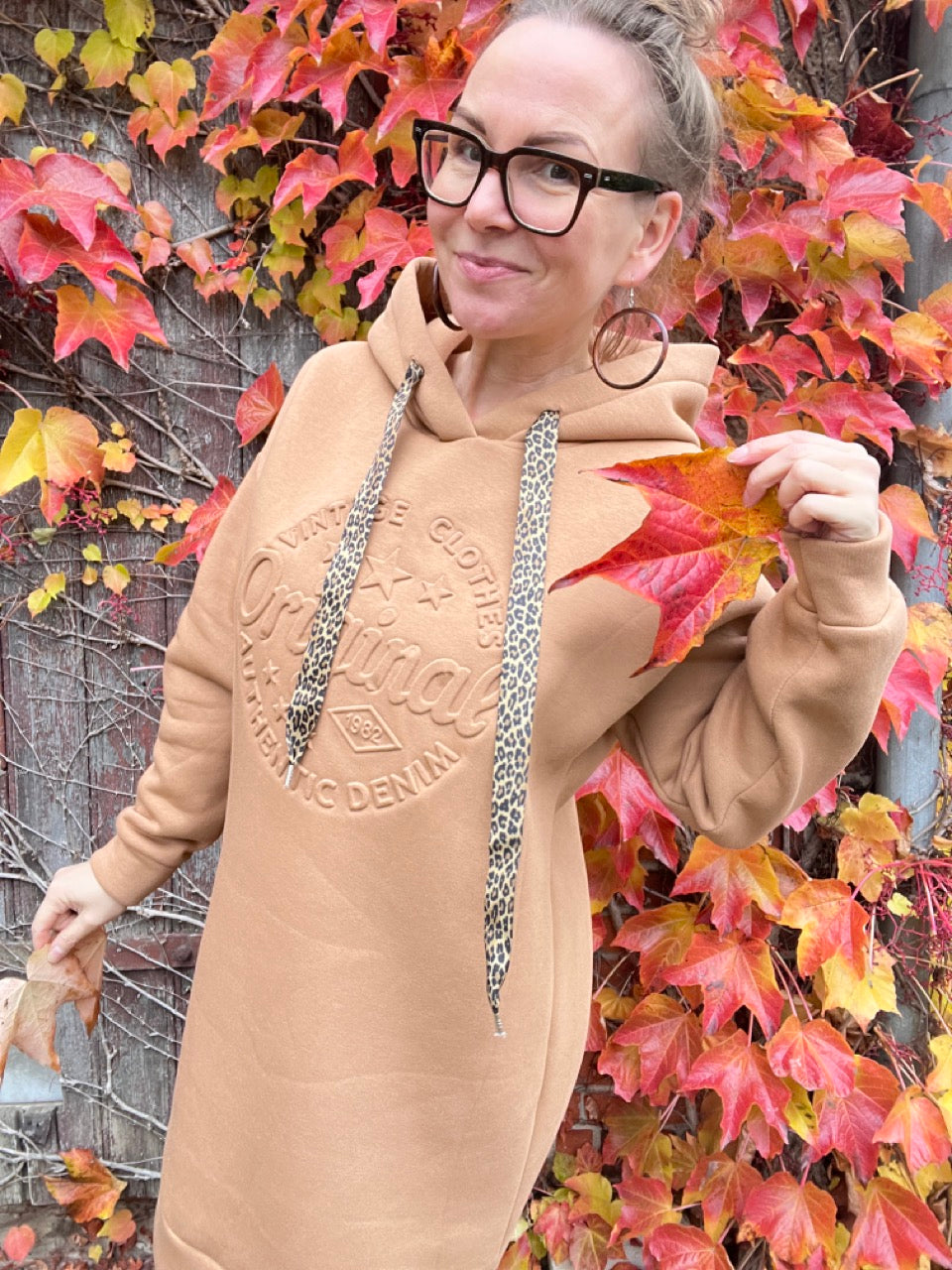 Kleid Tilda Milchkaffee