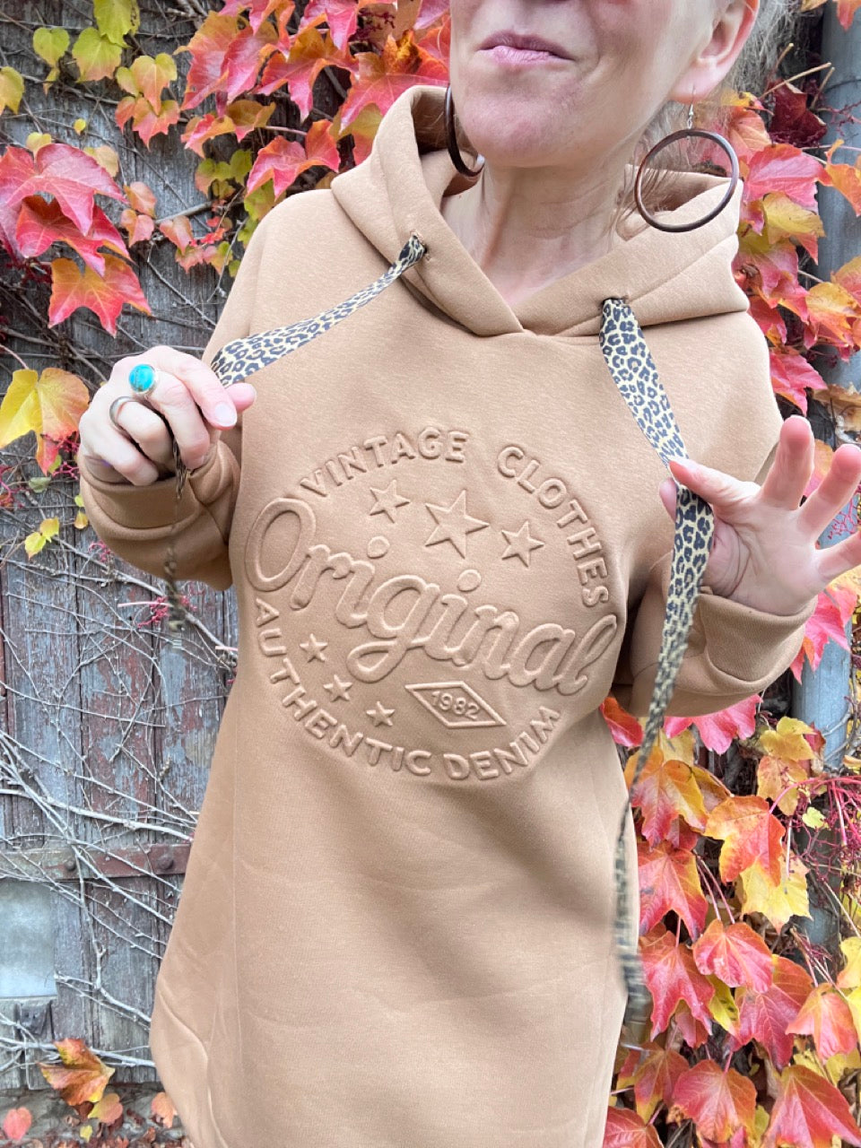 Kleid Tilda Milchkaffee