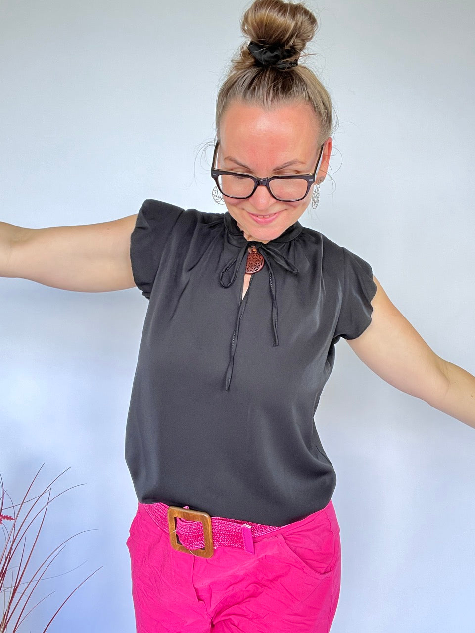 Bluse Maria Schwarz