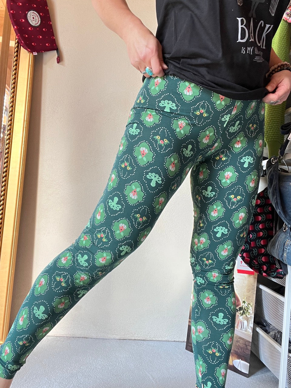 Leggings Waterworld Grün