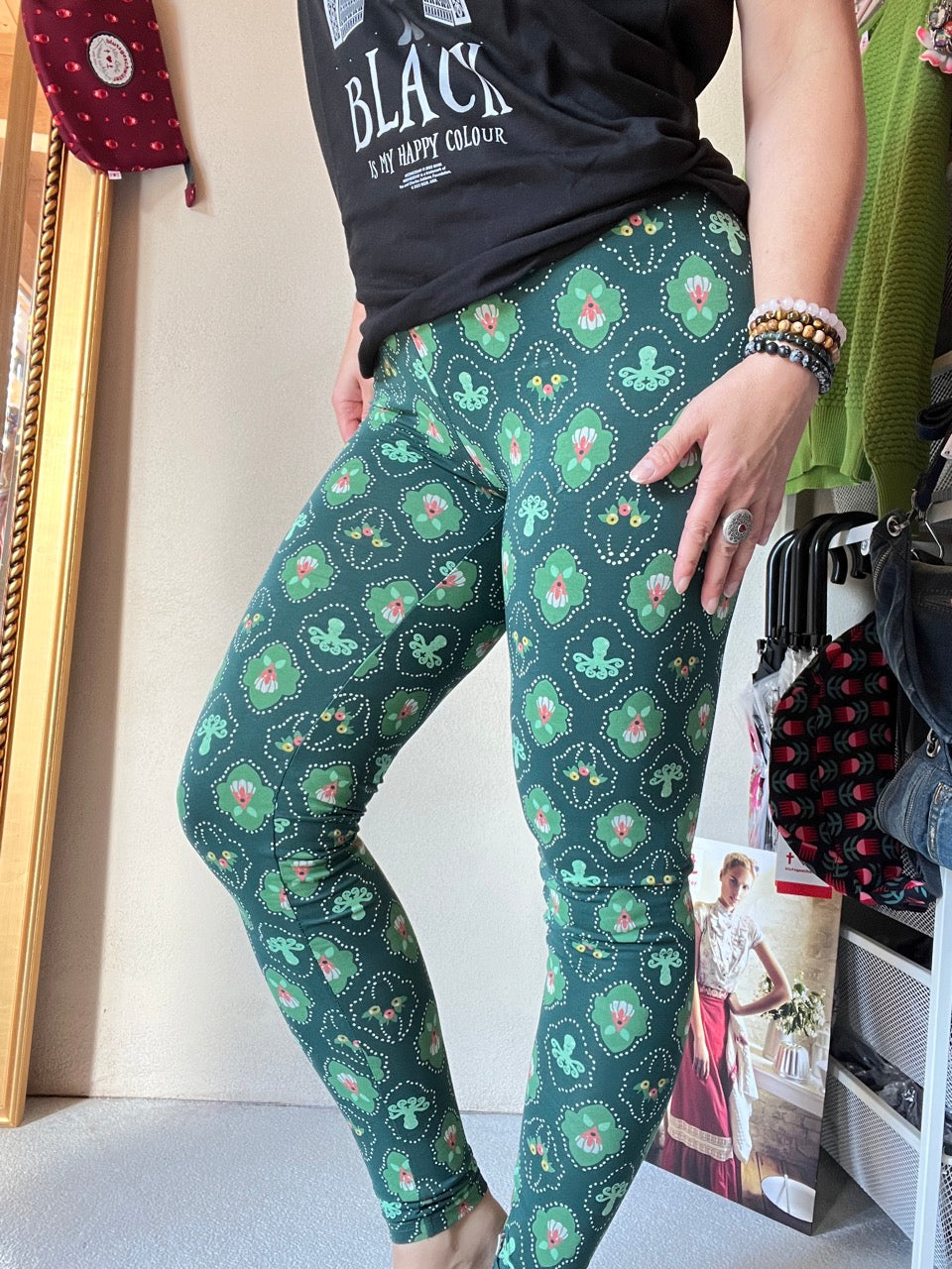 Leggings Waterworld Grün