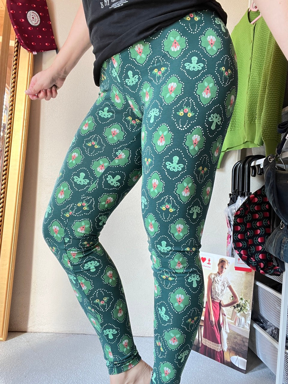Leggings Waterworld Grün