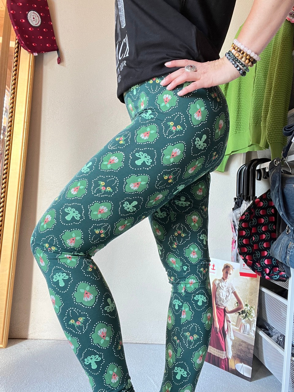 Leggings Waterworld Grün