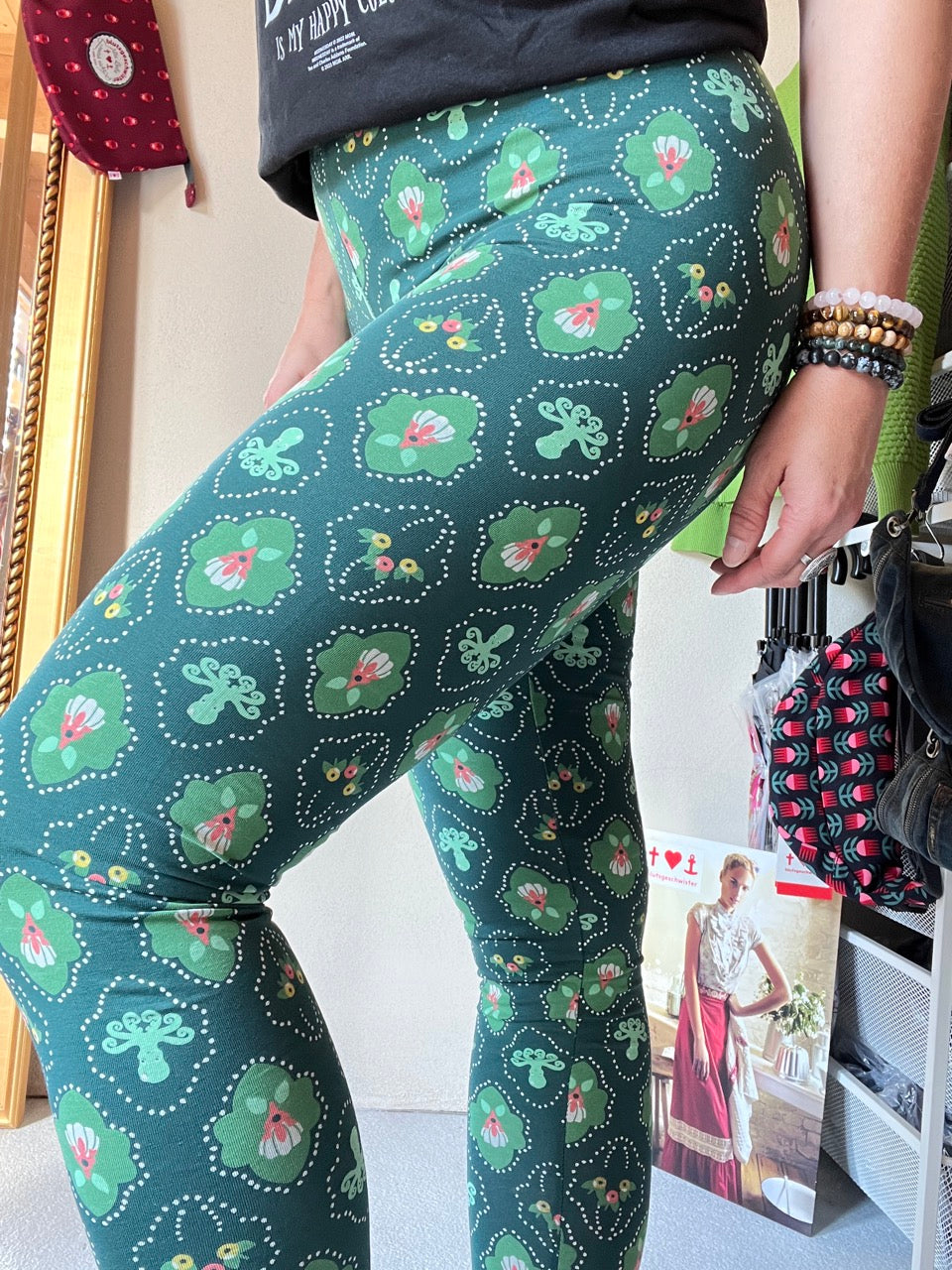 Leggings Waterworld Grün